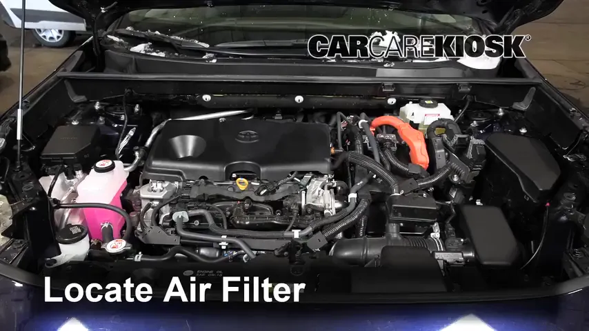 2021 Toyota RAV4 Hybrid XLE 2.5L 4 Cyl. Filtro de aire (motor) Cambio